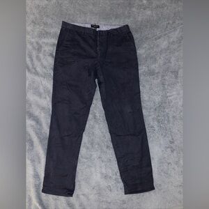 Mens Banana Republic Mason Chino Pants Navy Size 34x34